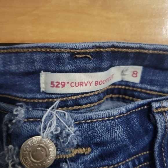 Levi's Curvy bootcut jeans size 8 - Picture 6 of 15